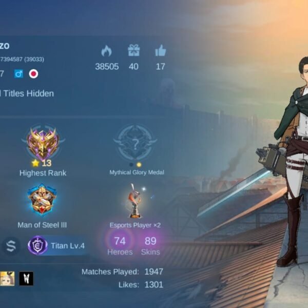 74 Heros | 89 Skins | Region India