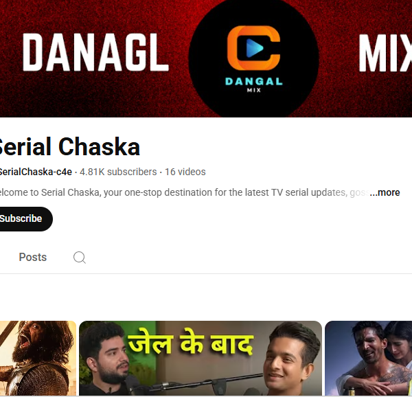4k+ Subscriber Monetised Serial Channle | 1M+ Lifetime View | No issue