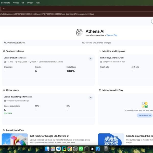 2025 Verified Google Play Console | 1 App Live