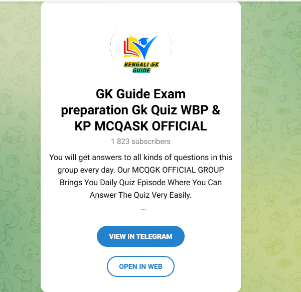 1.9k+ Subscriber Education Telegram Channel | Bengali Audience | Bengali Language