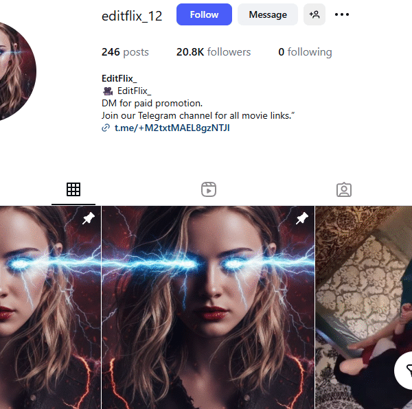 20k+ Follower Instagram | 5.2m+ View | No Policy Issue