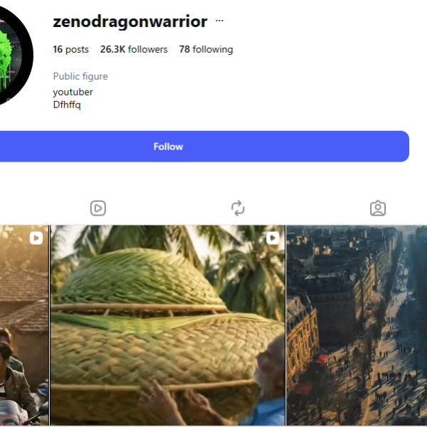 26k+ Follower Instagram | 3.6k+ View | No Policy Issue
