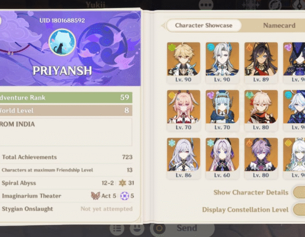 40+ 5Star Character | 5 5Star Weapon | Asia Region