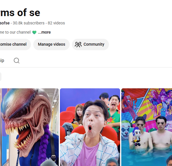 30k Subscriber Non-Monetised Channel | 1.2m View | No Strike