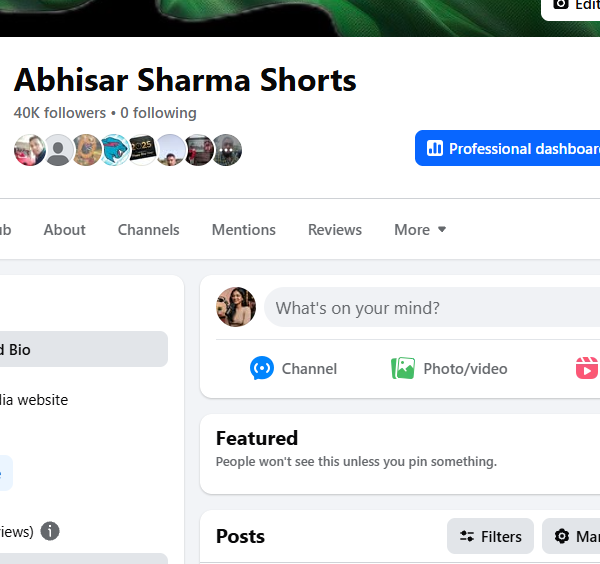 40k Follower Non-Monetized Page | 13k View | No Policy Issue