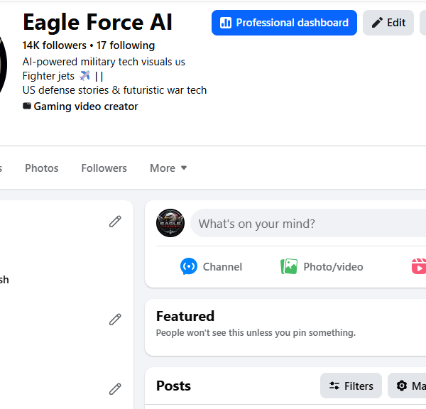 150k+ View Non-Monetized Page | 14k Follower | No Policy Issue