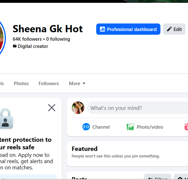 64k Follower Non-Monetized Page | 14k View | No Policy Issue