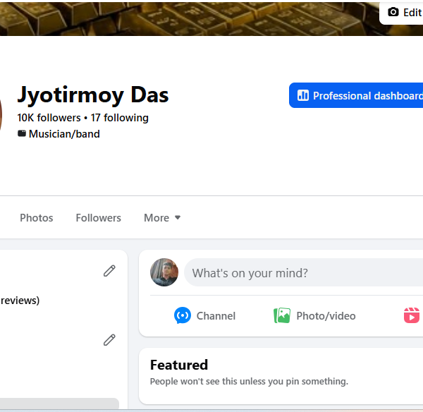 Monetized Page | 10k Follower | 150k View
