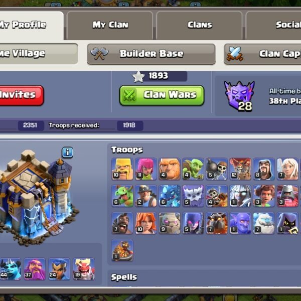Town Hall 18 | 101 Gems
