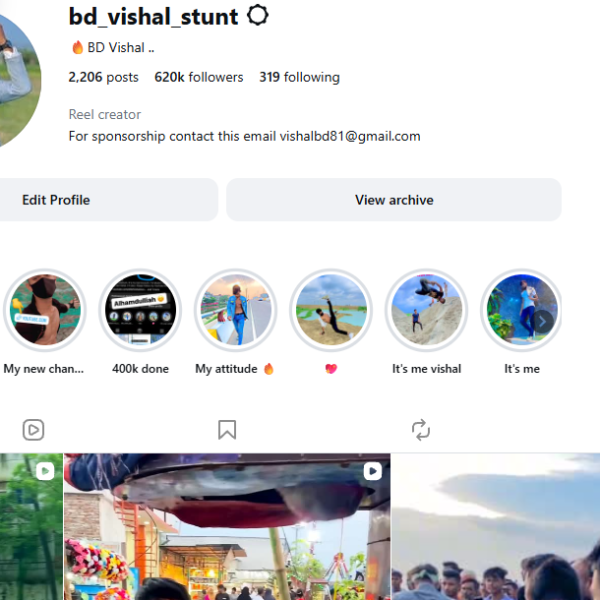 620k Follower | 6m View | No Policy Issue