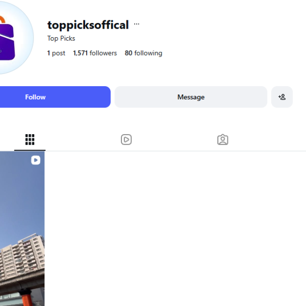1.5k Follower | Low View | No Policy Issue