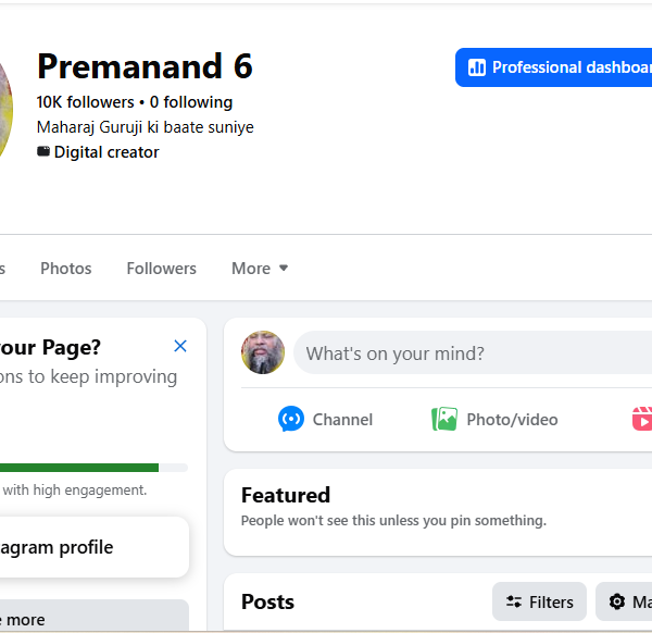 300k View Page | 10k Follower | No Policy Issue