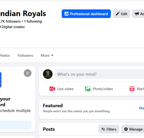 250k View Page | 8k Follower | No Policy Issue