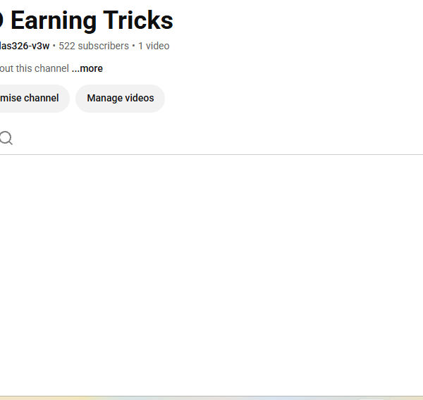 500 Subscriber | 30k View | No Strike