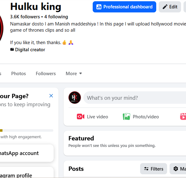 3.6m View Page | 3.6k Follower | Recommendation Suspend
