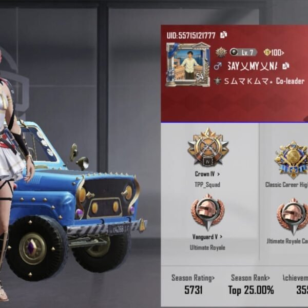Level 54 | 9 Upgradable Guns | 360 UC