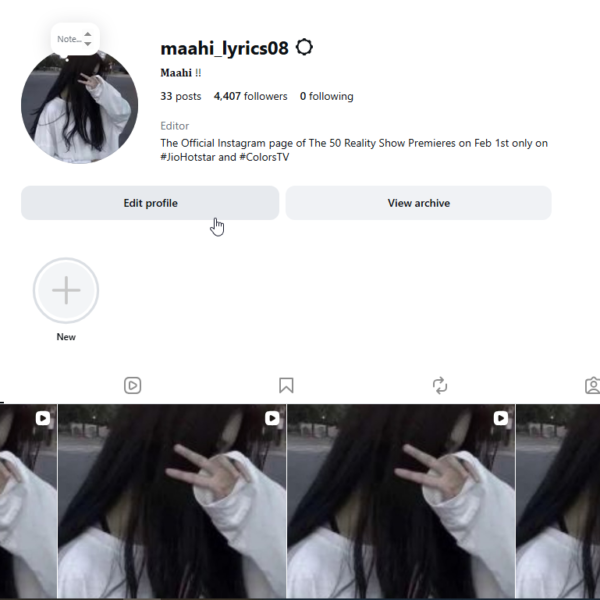 779K View |4.4K Follower | 6 Months Old