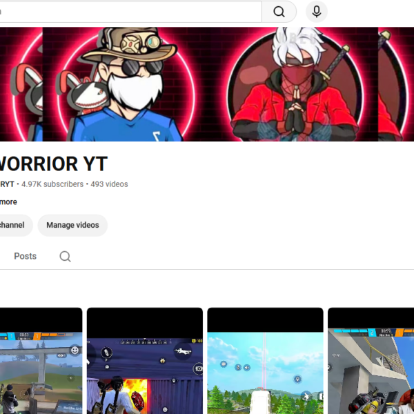 4.97K subscribers | 45.2K View  | 1 Warning Strike