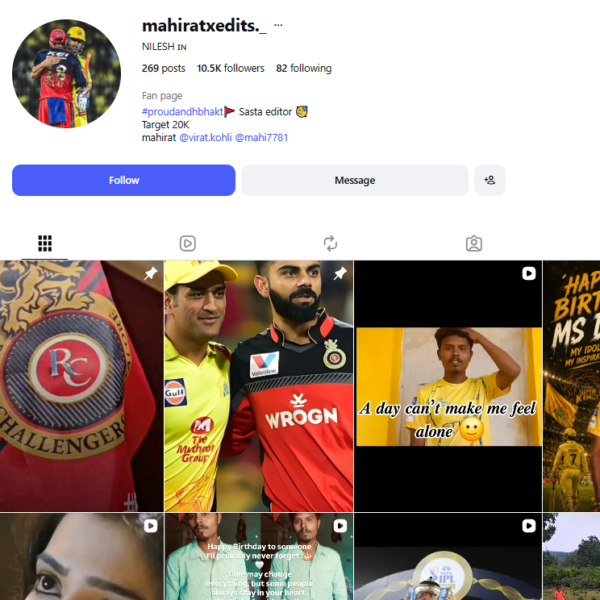 2.4T Views |10.5K Follower | 4 year old